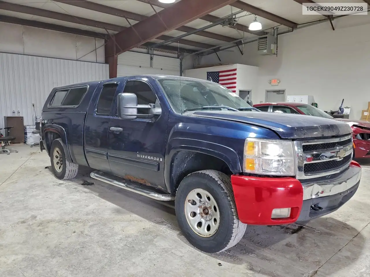 1GCEK29049Z230728 2009 Chevrolet Silverado K1500 Lt