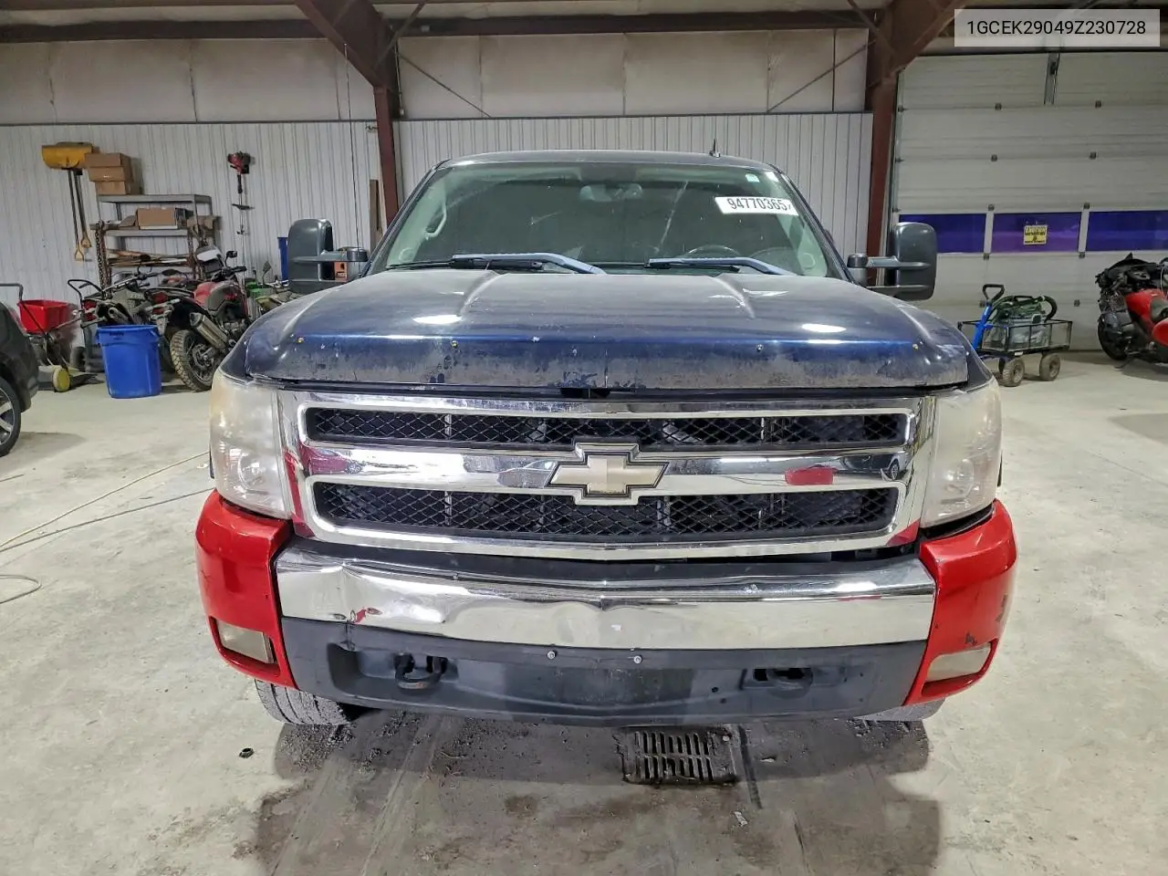 1GCEK29049Z230728 2009 Chevrolet Silverado K1500 Lt