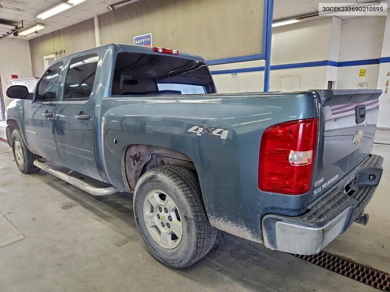 3GCEK23369G210595 2009 Chevrolet Silverado K1500 Lt