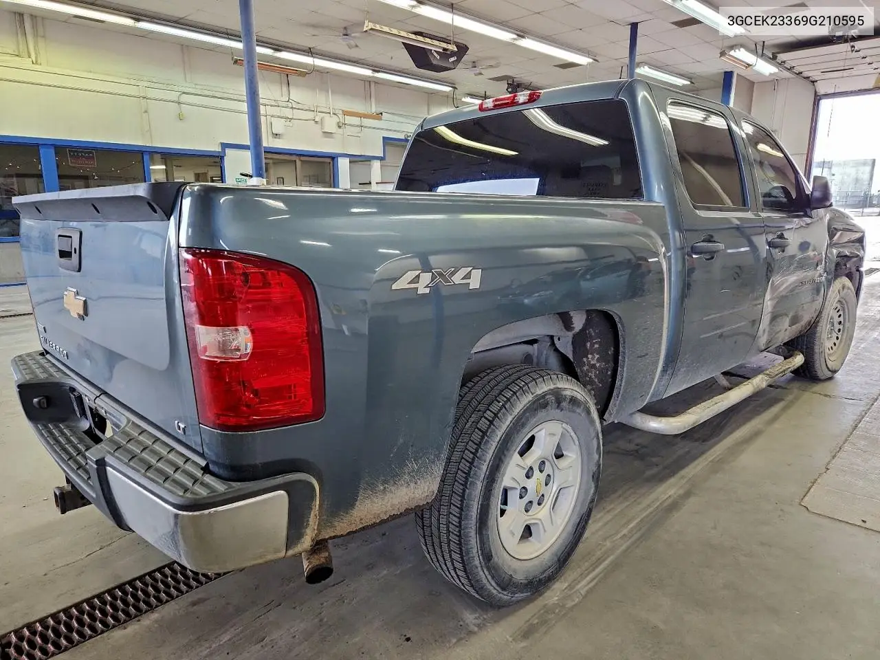 3GCEK23369G210595 2009 Chevrolet Silverado K1500 Lt
