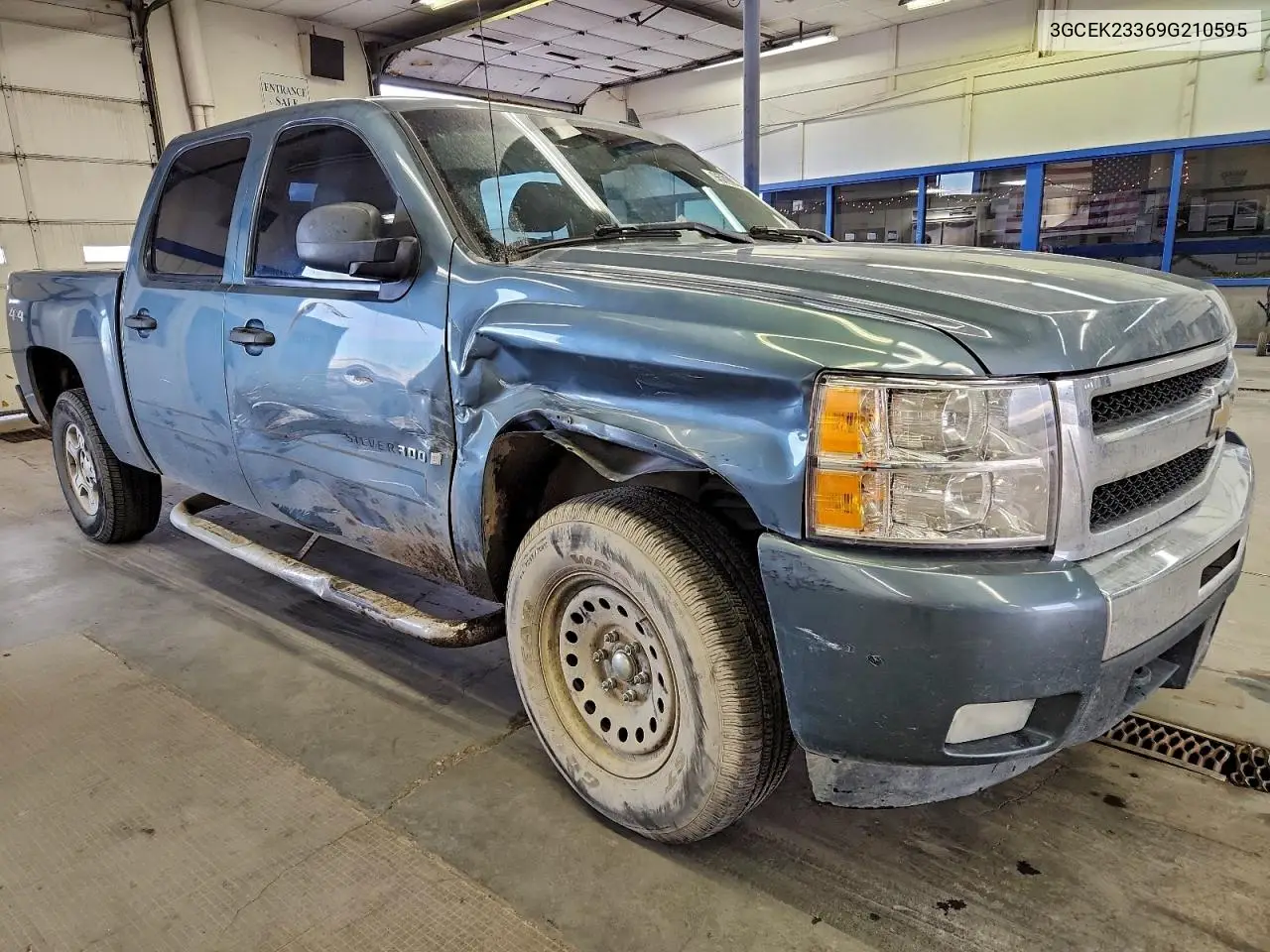 3GCEK23369G210595 2009 Chevrolet Silverado K1500 Lt