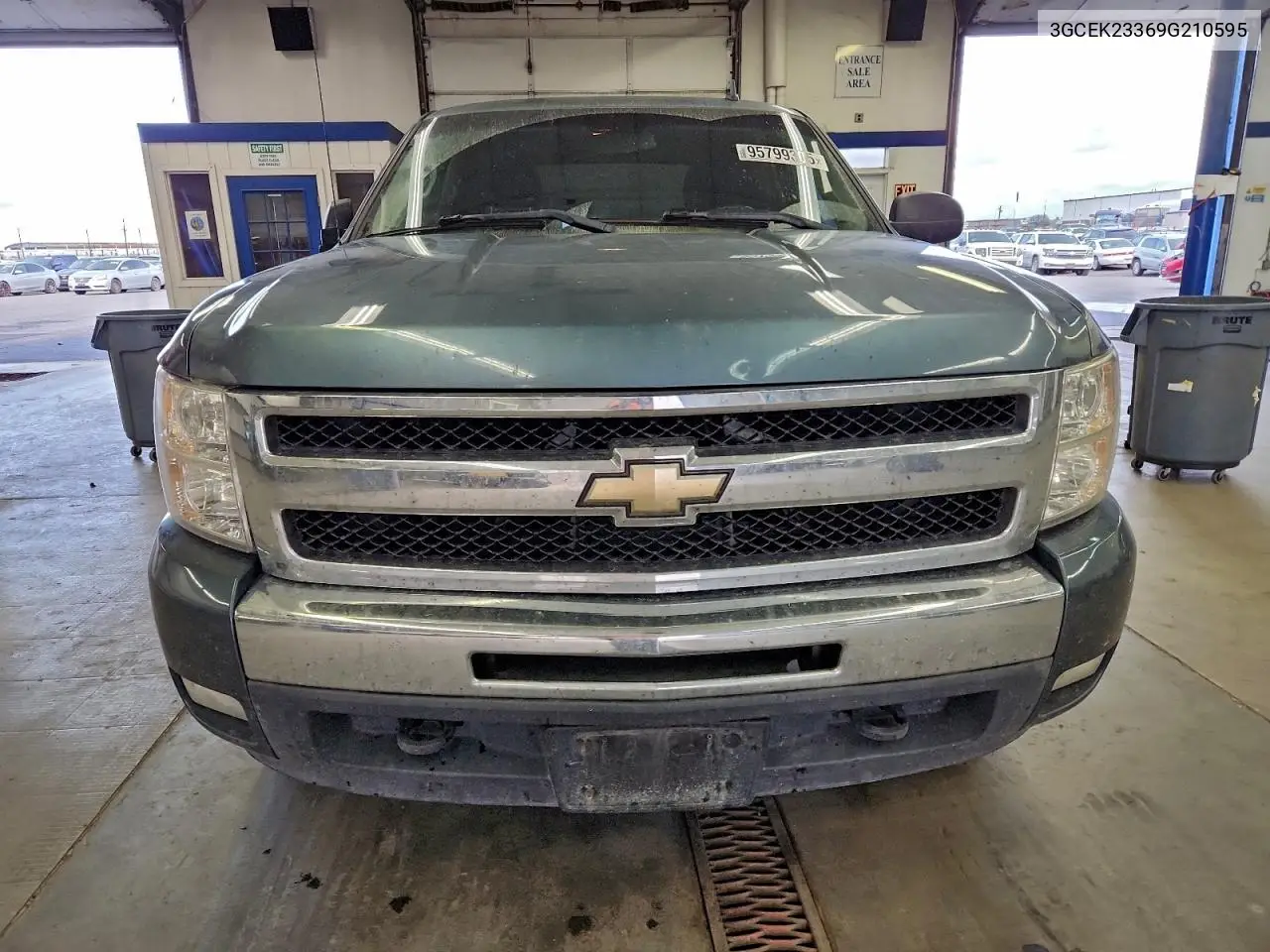 3GCEK23369G210595 2009 Chevrolet Silverado K1500 Lt