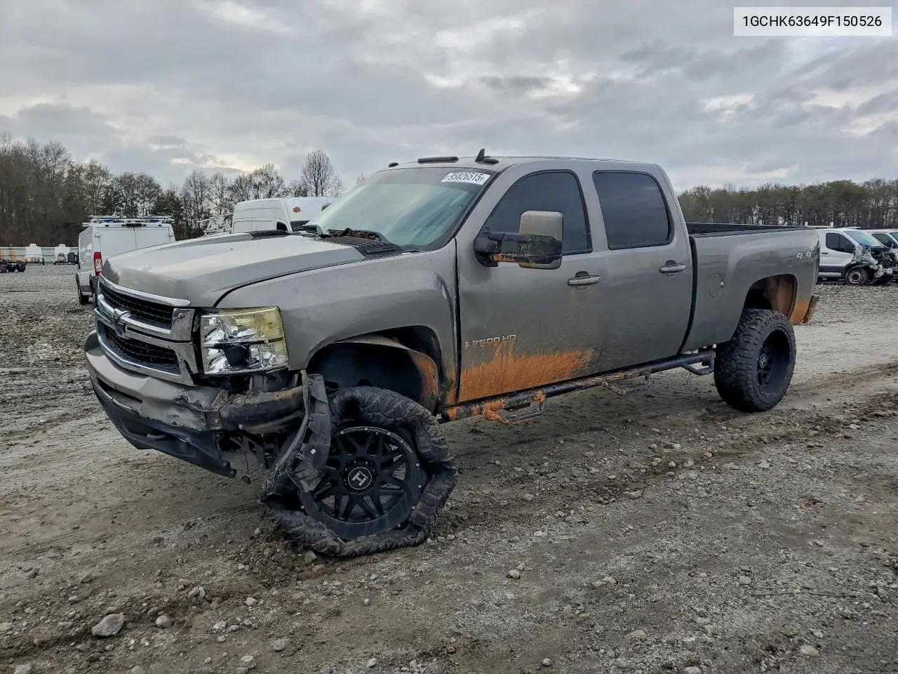 1GCHK63649F150526 2009 Chevrolet Silverado K2500 Heavy Duty Ltz