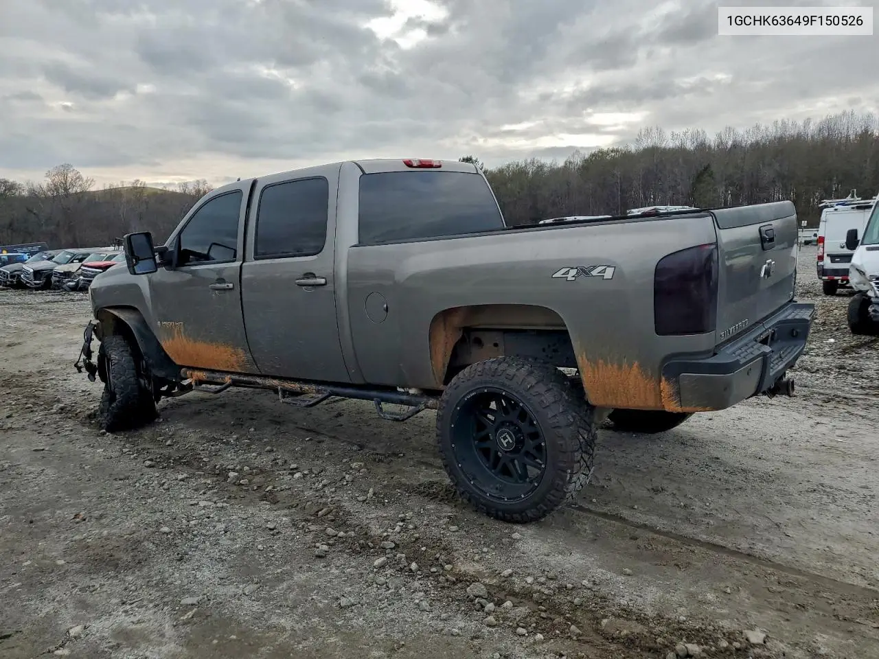1GCHK63649F150526 2009 Chevrolet Silverado K2500 Heavy Duty Ltz