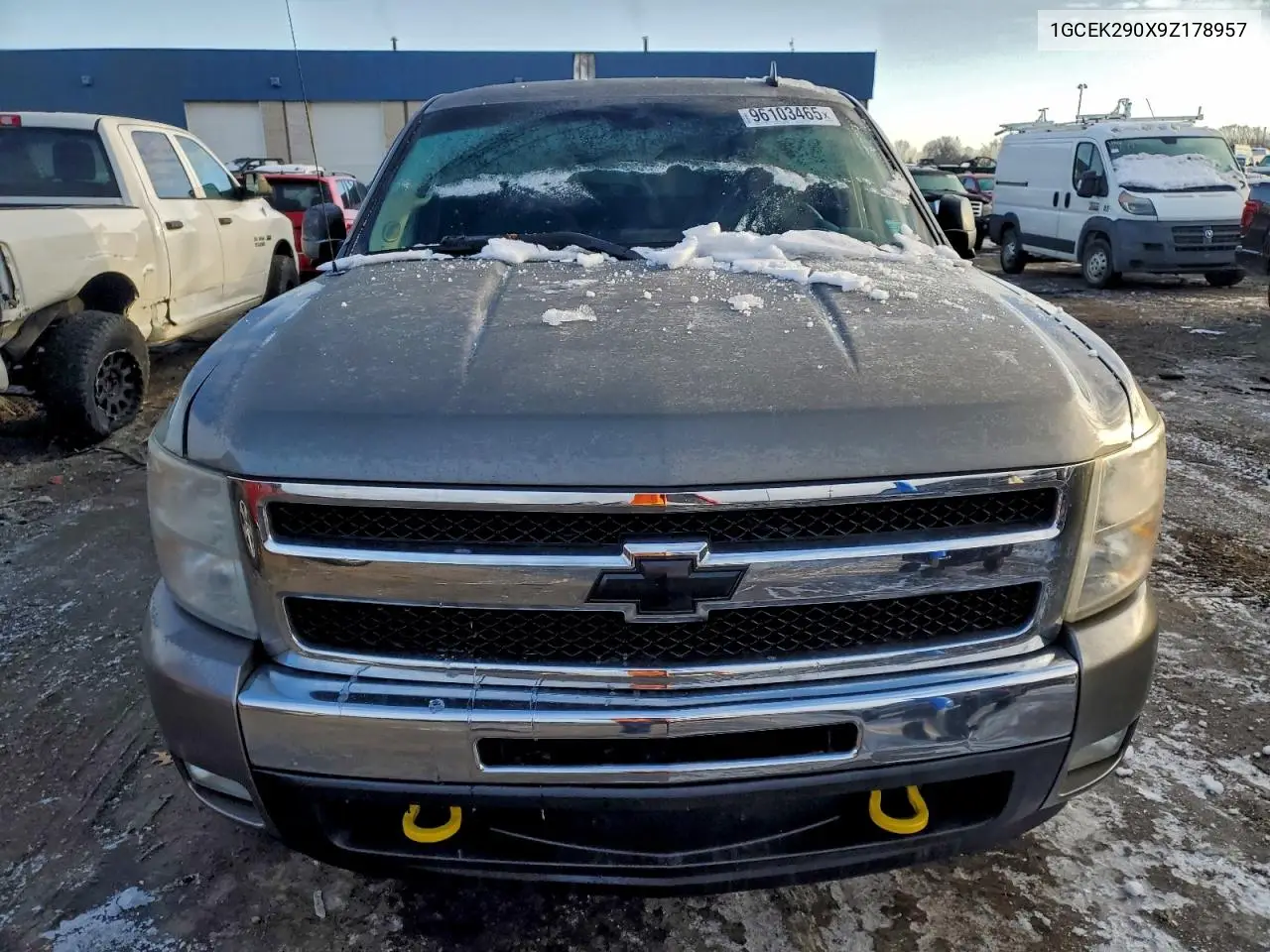 1GCEK290X9Z178957 2009 Chevrolet Silverado K1500 Lt