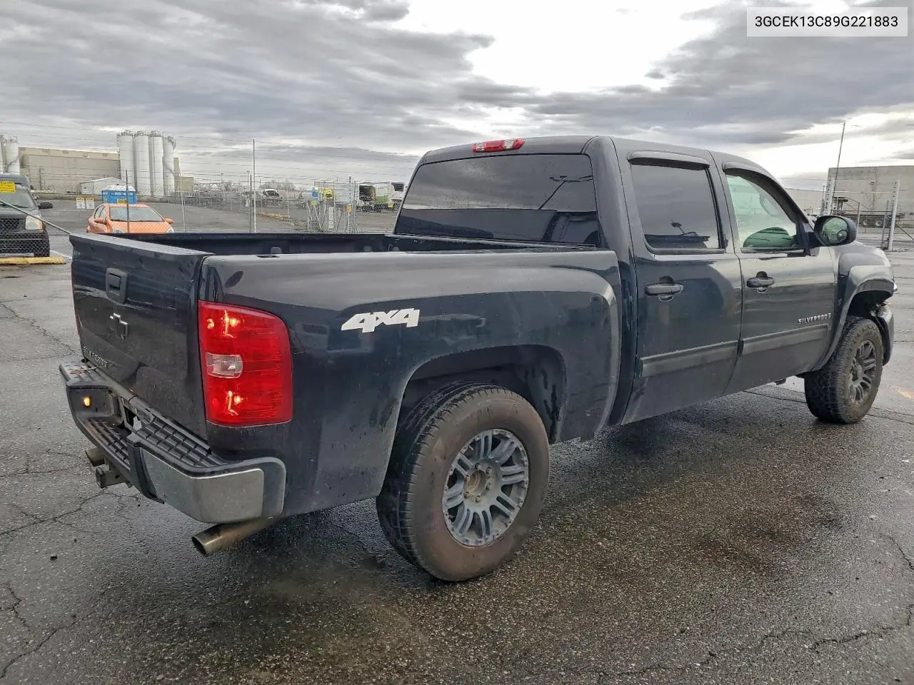 3GCEK13C89G221883 2009 Chevrolet Silverado K1500