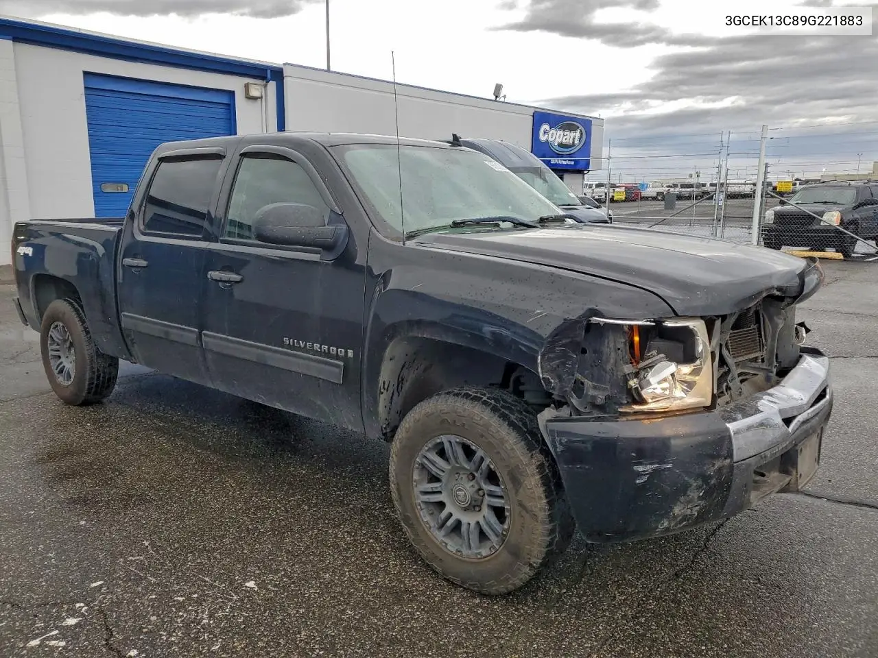 3GCEK13C89G221883 2009 Chevrolet Silverado K1500