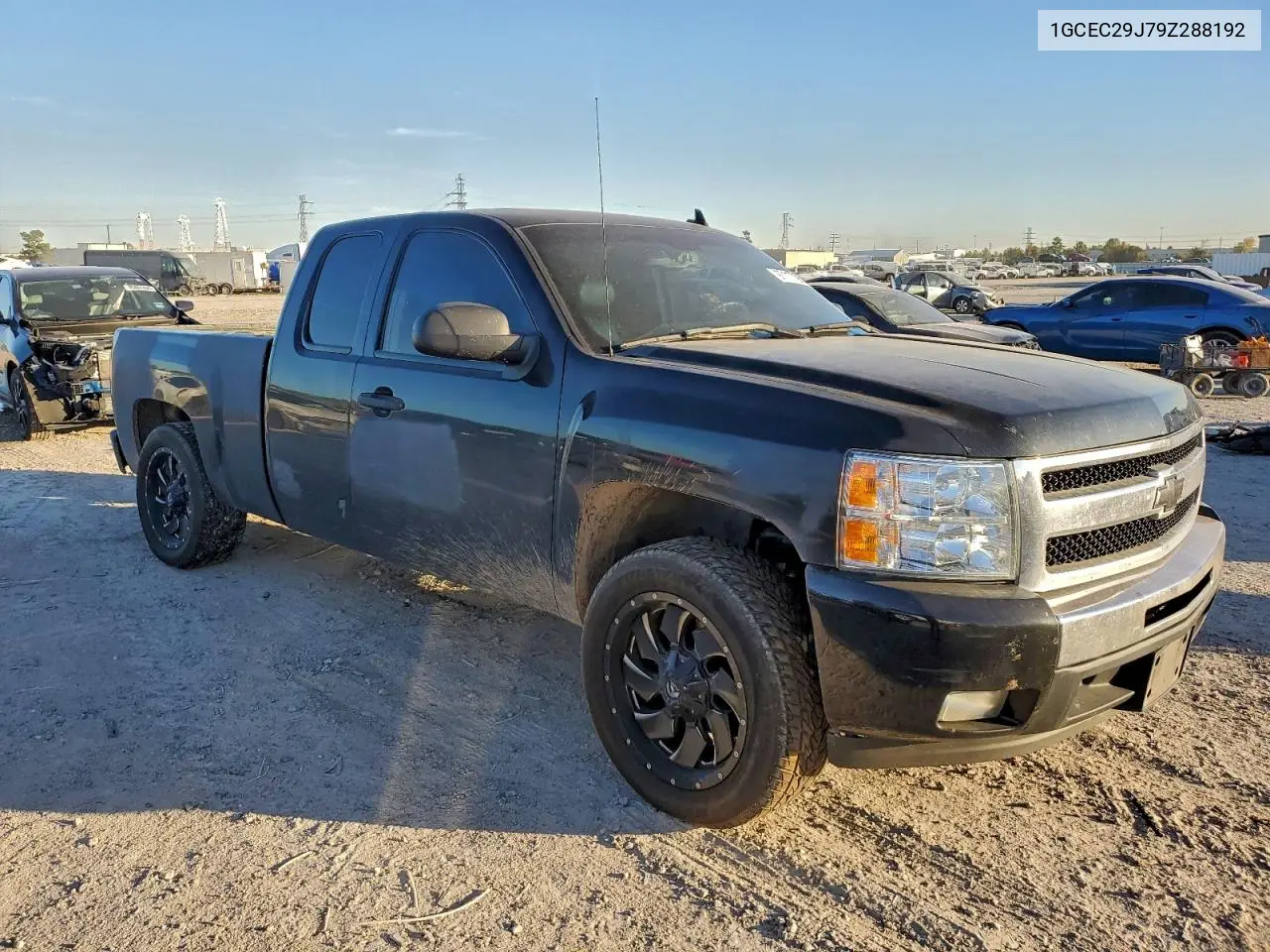 1GCEC29J79Z288192 2009 Chevrolet Silverado C1500 Lt