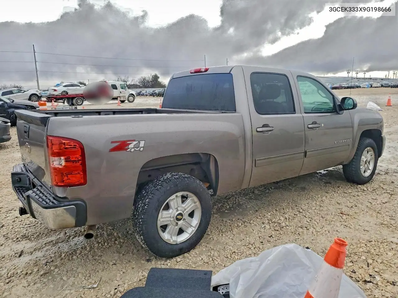 3GCEK333X9G198666 2009 Chevrolet Silverado K1500 Ltz