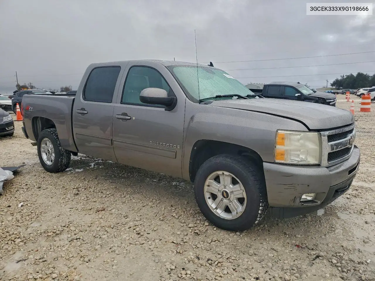 3GCEK333X9G198666 2009 Chevrolet Silverado K1500 Ltz