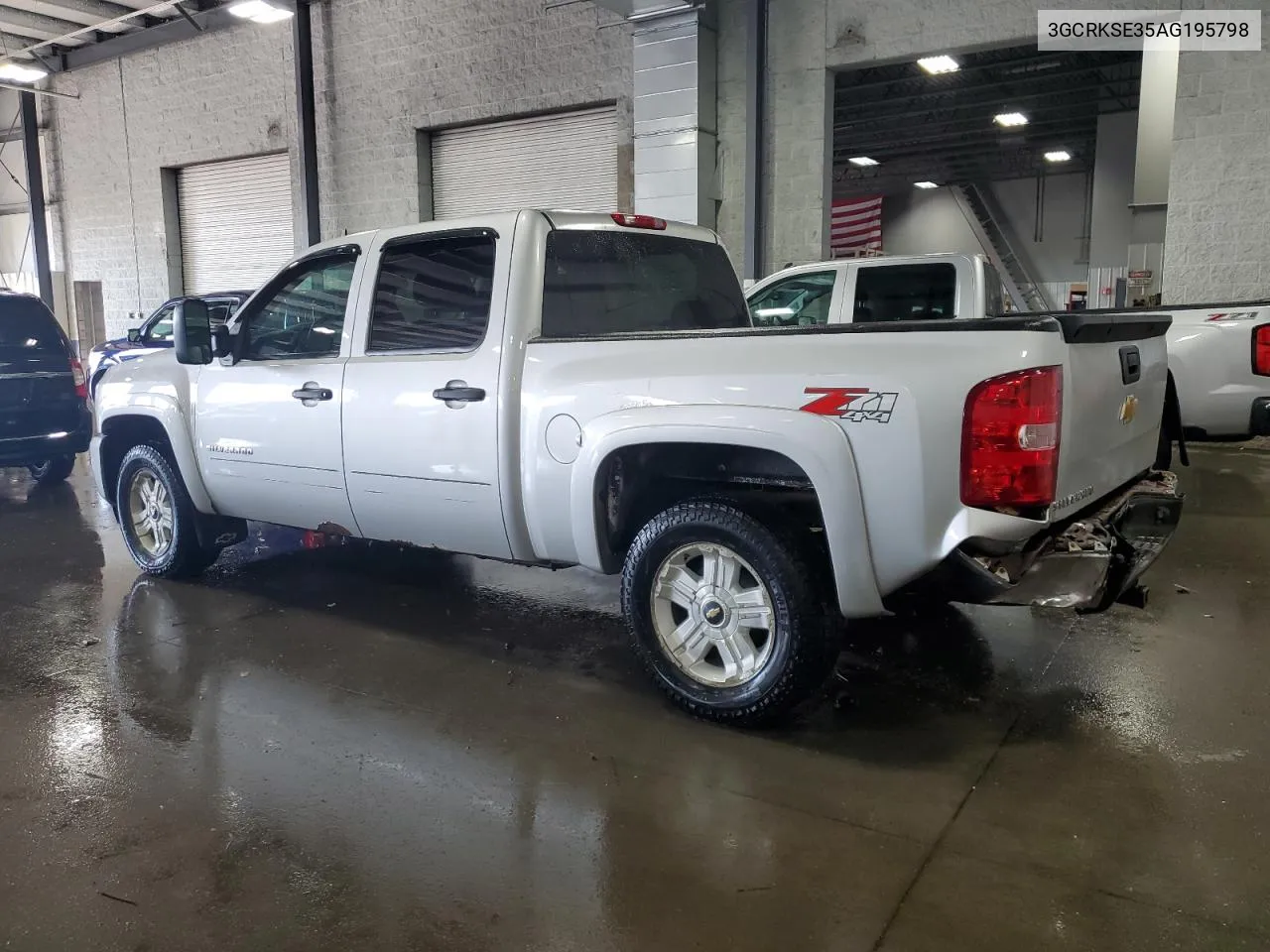 2010 Chevrolet Silverado K1500 Lt VIN: 3GCRKSE35AG195798 Lot: 71559764