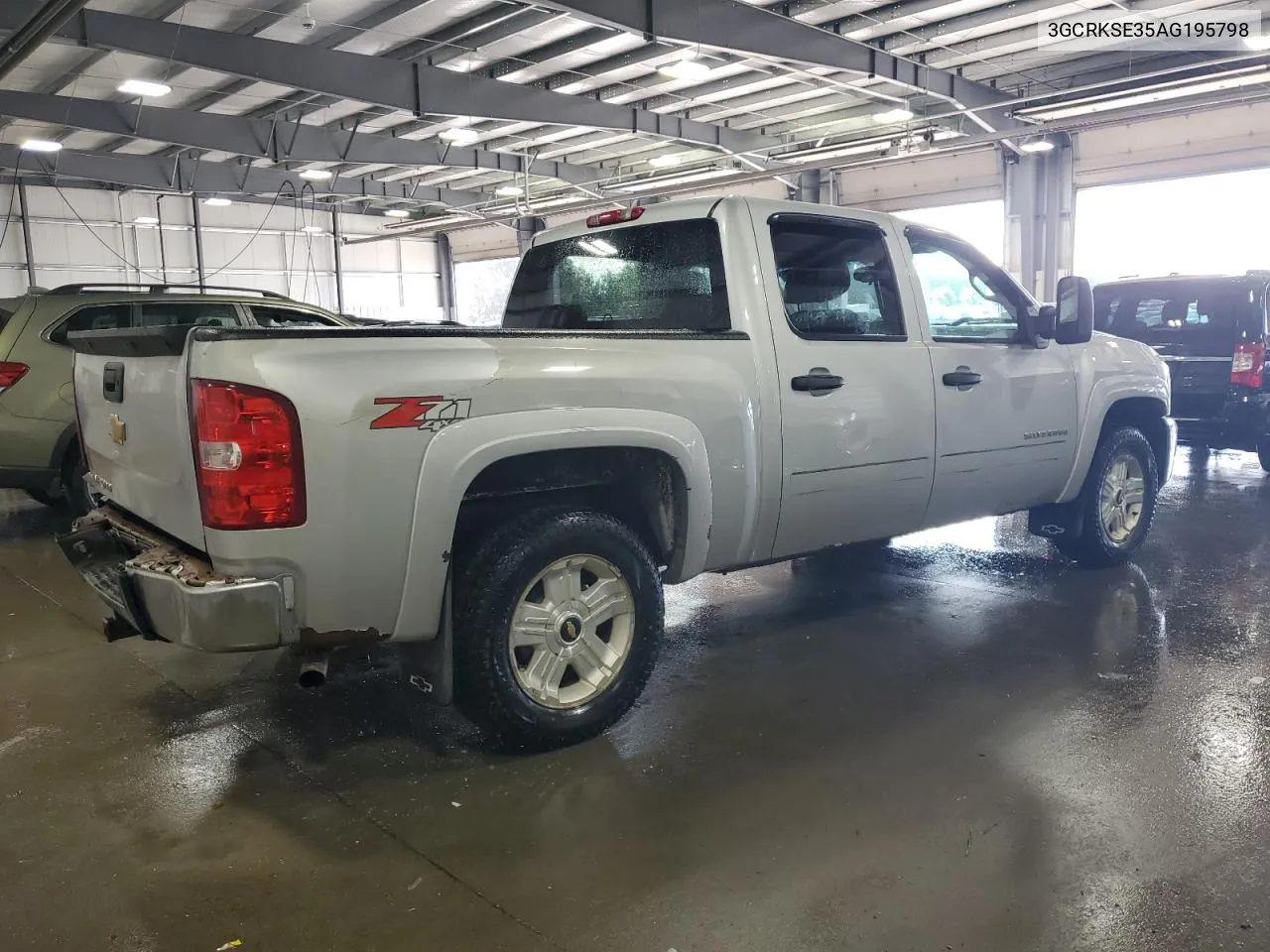 2010 Chevrolet Silverado K1500 Lt VIN: 3GCRKSE35AG195798 Lot: 71559764