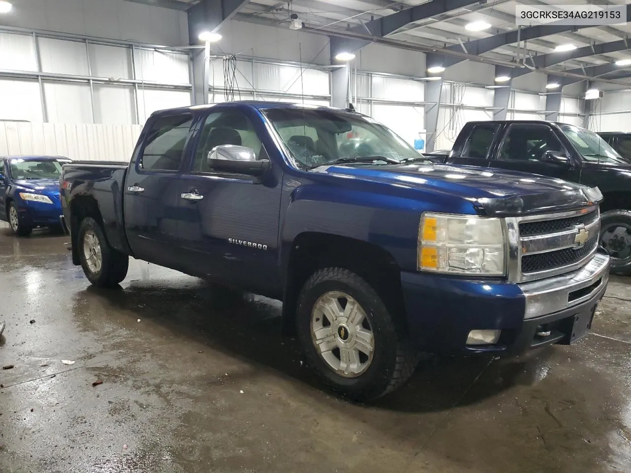 2010 Chevrolet Silverado K1500 Lt VIN: 3GCRKSE34AG219153 Lot: 72818834