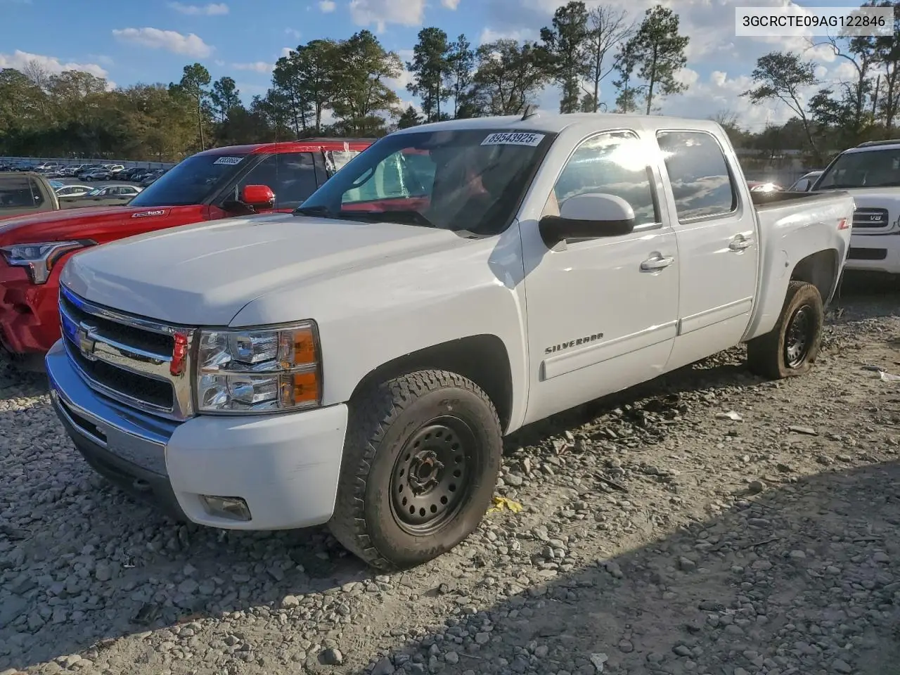 3GCRCTE09AG122846 2010 Chevrolet Silverado C1500 Ltz