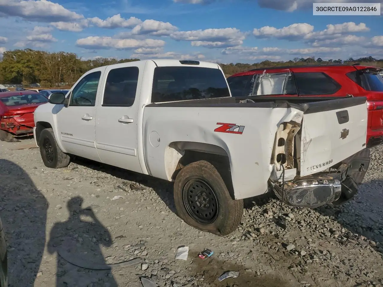 3GCRCTE09AG122846 2010 Chevrolet Silverado C1500 Ltz
