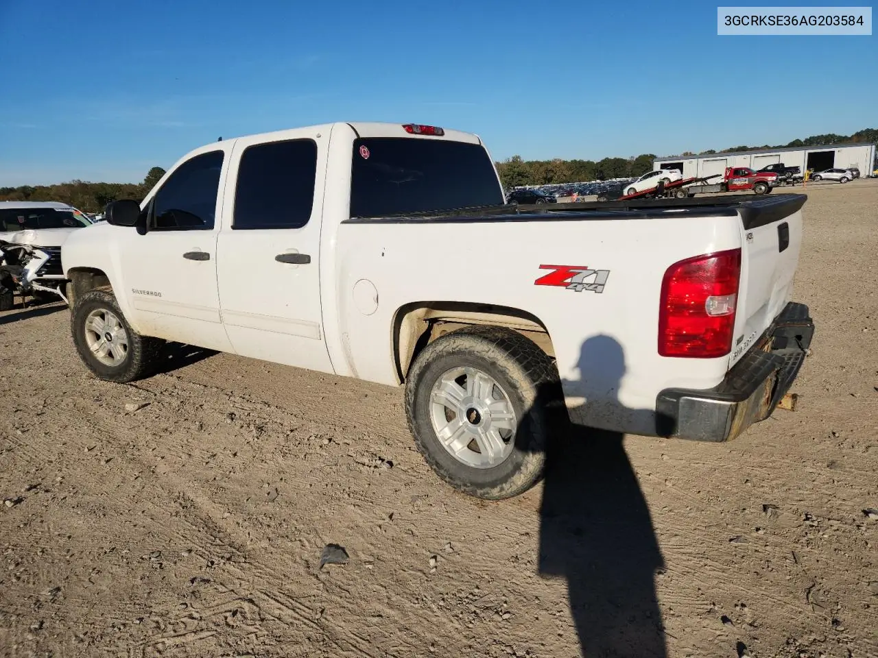 3GCRKSE36AG203584 2010 Chevrolet Silverado K1500 Lt