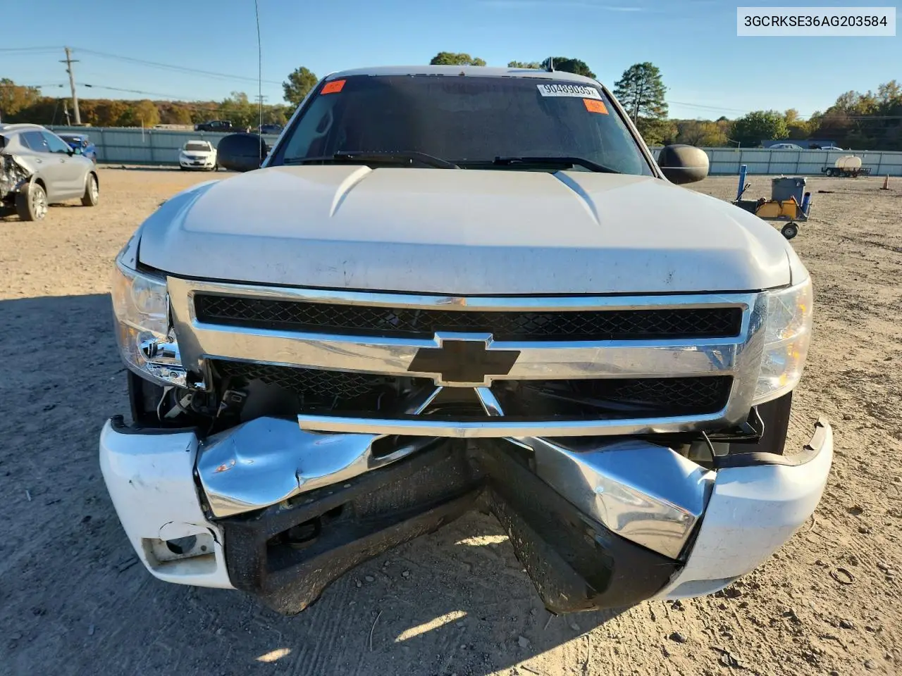 3GCRKSE36AG203584 2010 Chevrolet Silverado K1500 Lt