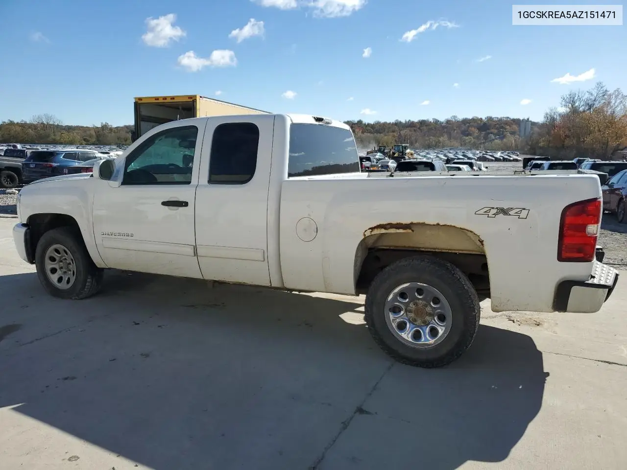 1GCSKREA5AZ151471 2010 Chevrolet Silverado K1500 Ls