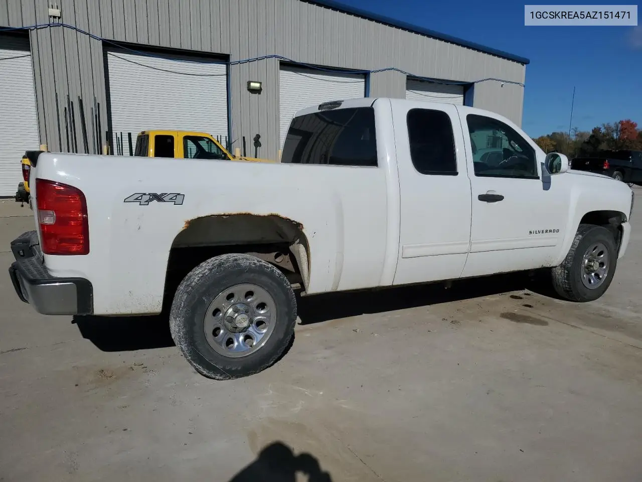 1GCSKREA5AZ151471 2010 Chevrolet Silverado K1500 Ls