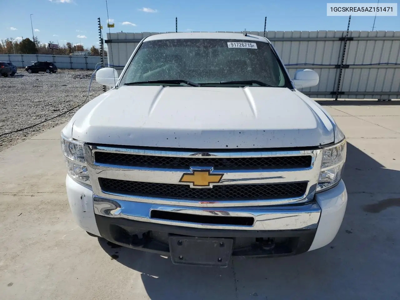 1GCSKREA5AZ151471 2010 Chevrolet Silverado K1500 Ls