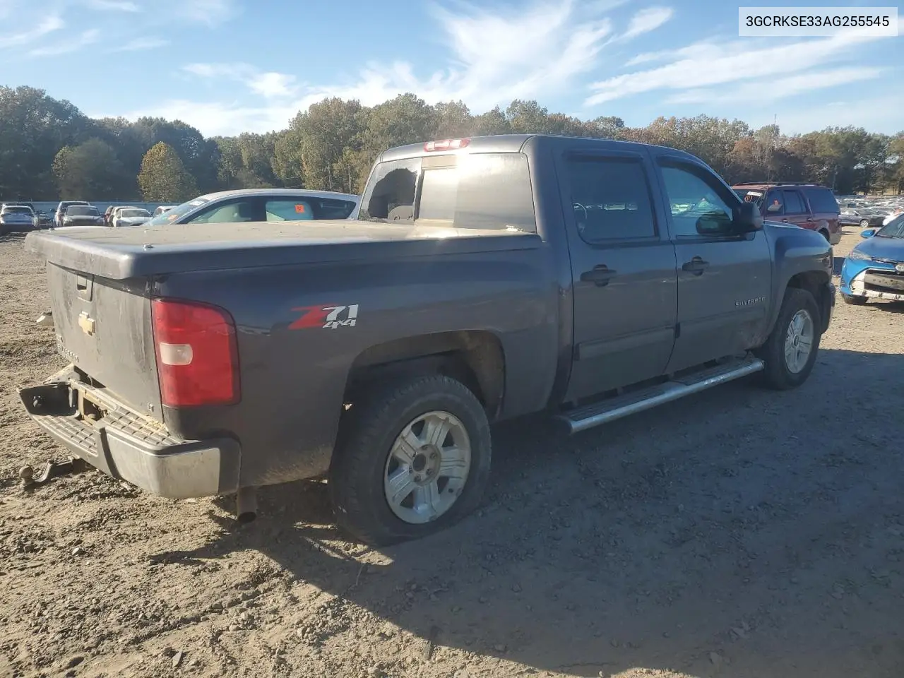 3GCRKSE33AG255545 2010 Chevrolet Silverado K1500 Lt