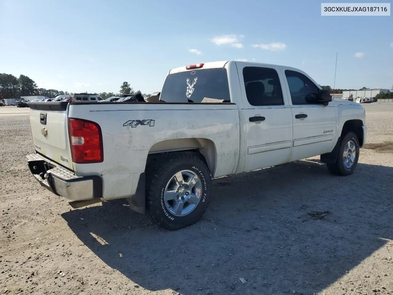 3GCXKUEJXAG187116 2010 Chevrolet Silverado K1500 Hybrid