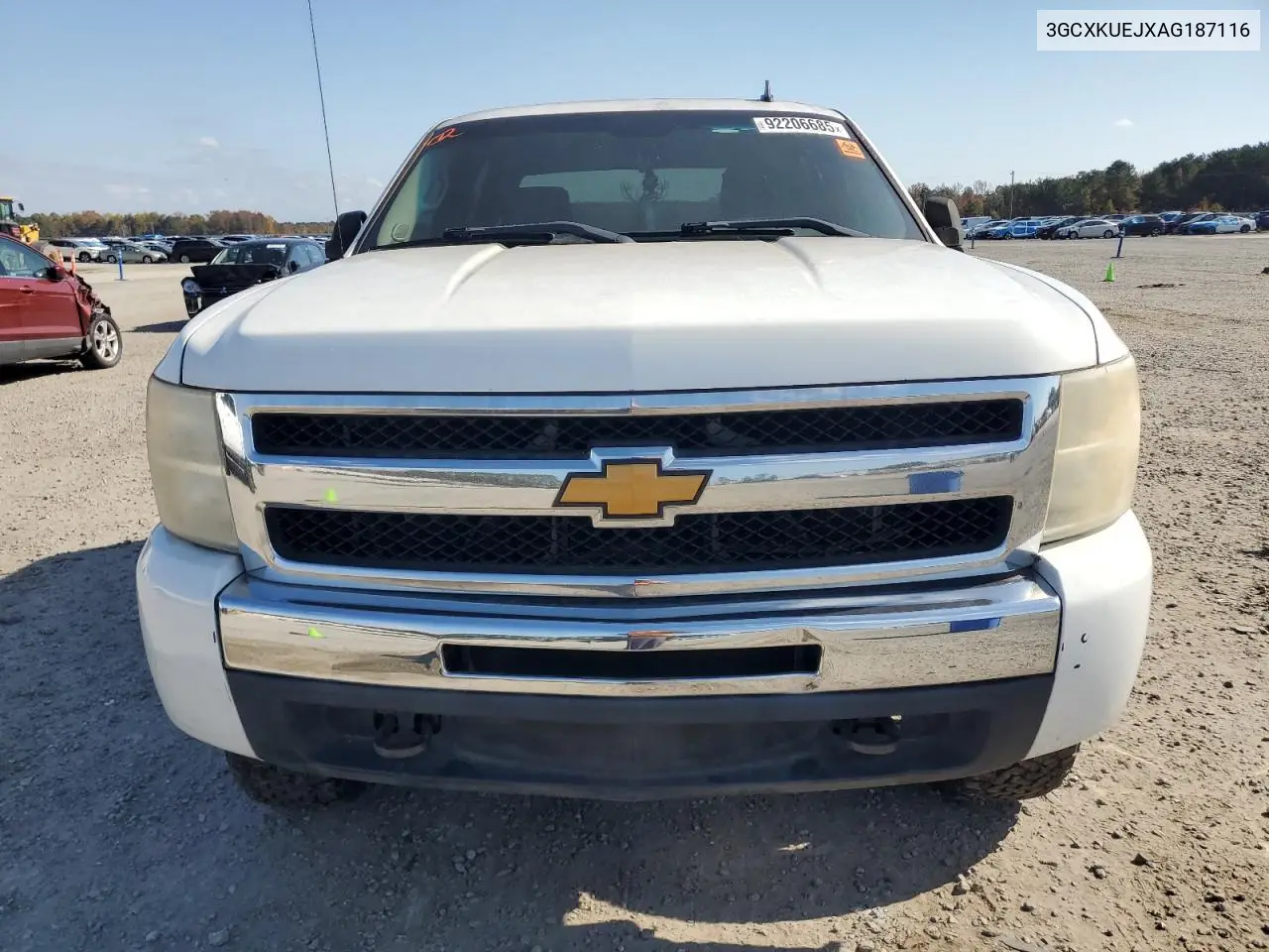 3GCXKUEJXAG187116 2010 Chevrolet Silverado K1500 Hybrid
