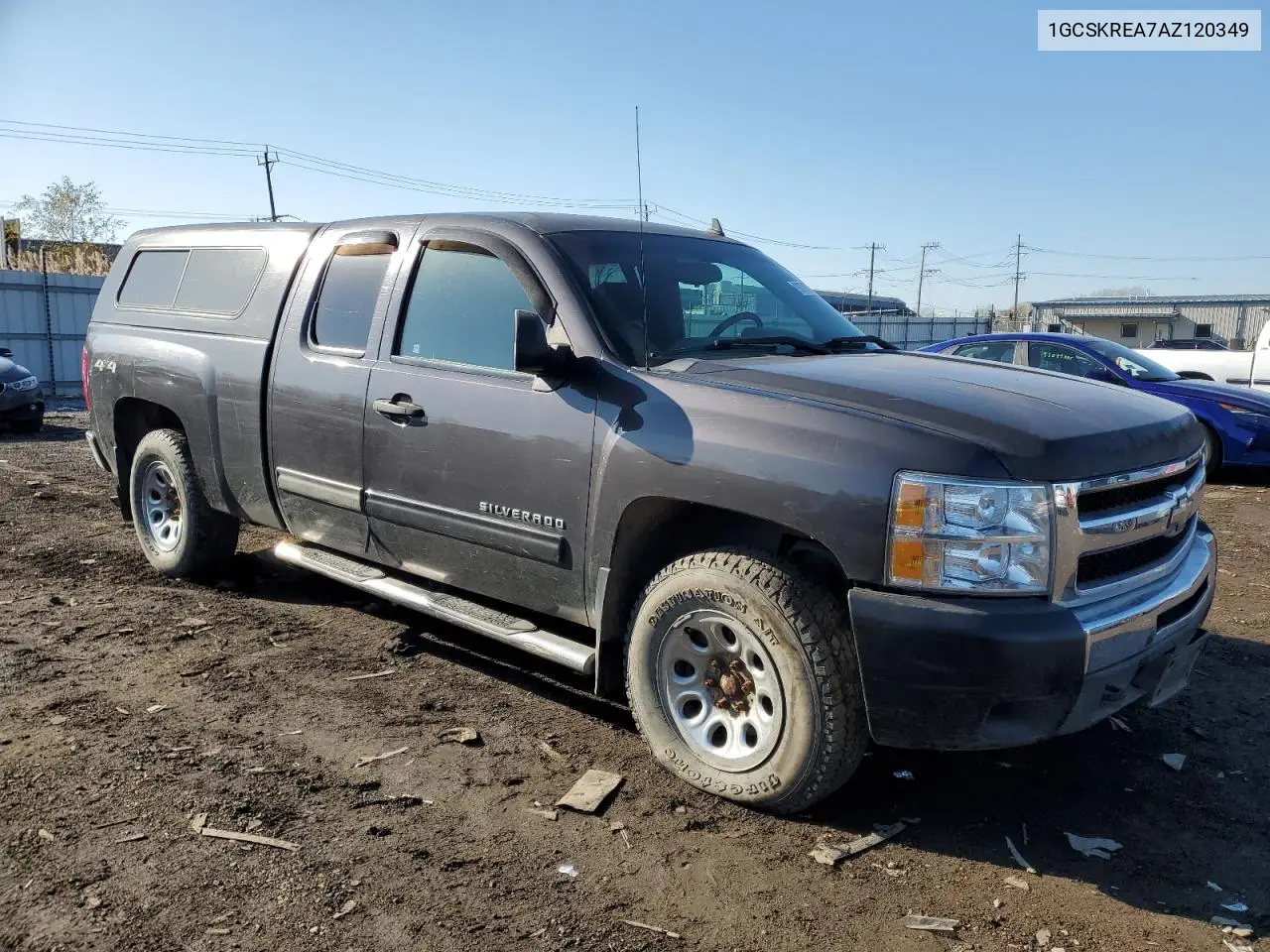 1GCSKREA7AZ120349 2010 Chevrolet Silverado K1500 Ls
