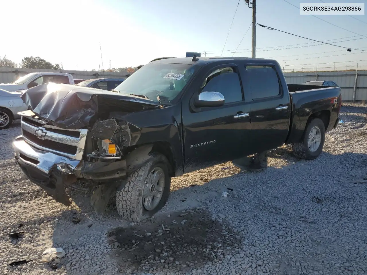 3GCRKSE34AG293866 2010 Chevrolet Silverado K1500 Lt