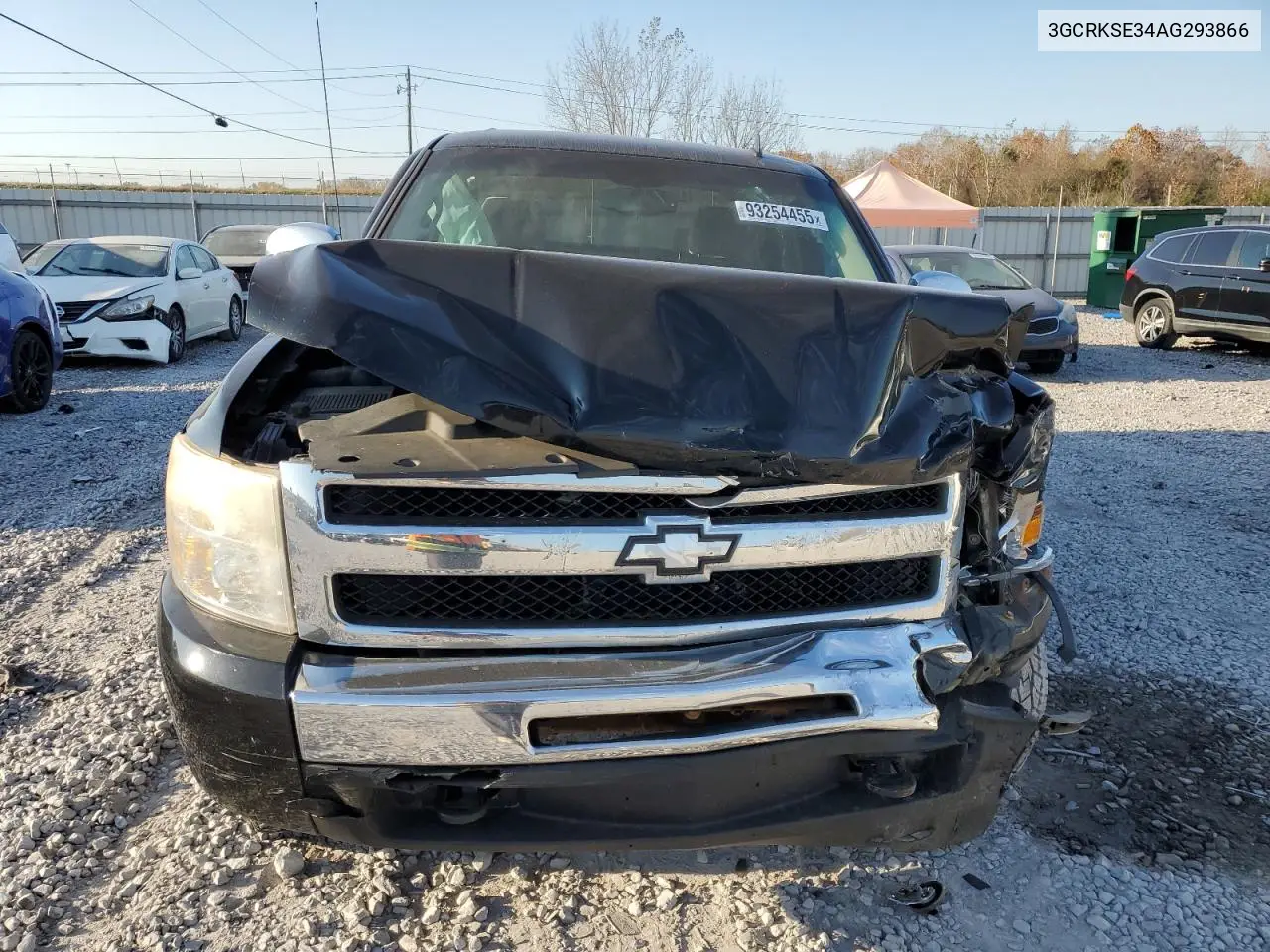 3GCRKSE34AG293866 2010 Chevrolet Silverado K1500 Lt