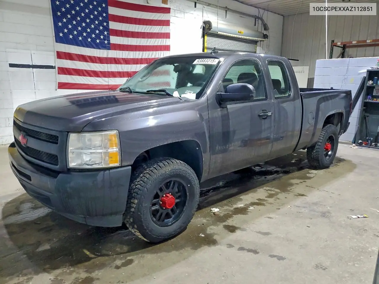 1GCSCPEXXAZ112851 2010 Chevrolet Silverado C1500