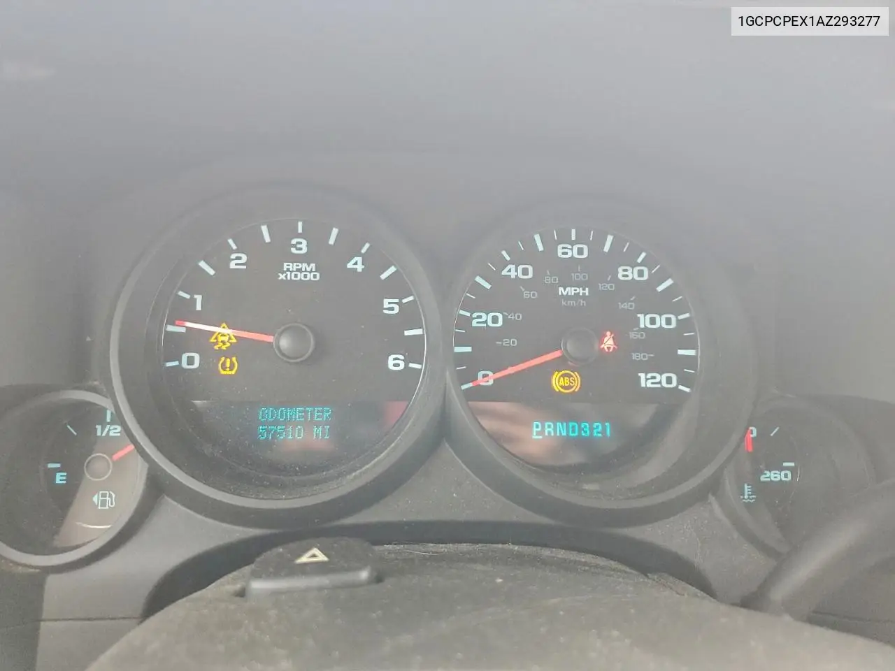 1GCPCPEX1AZ293277 2010 Chevrolet Silverado C1500