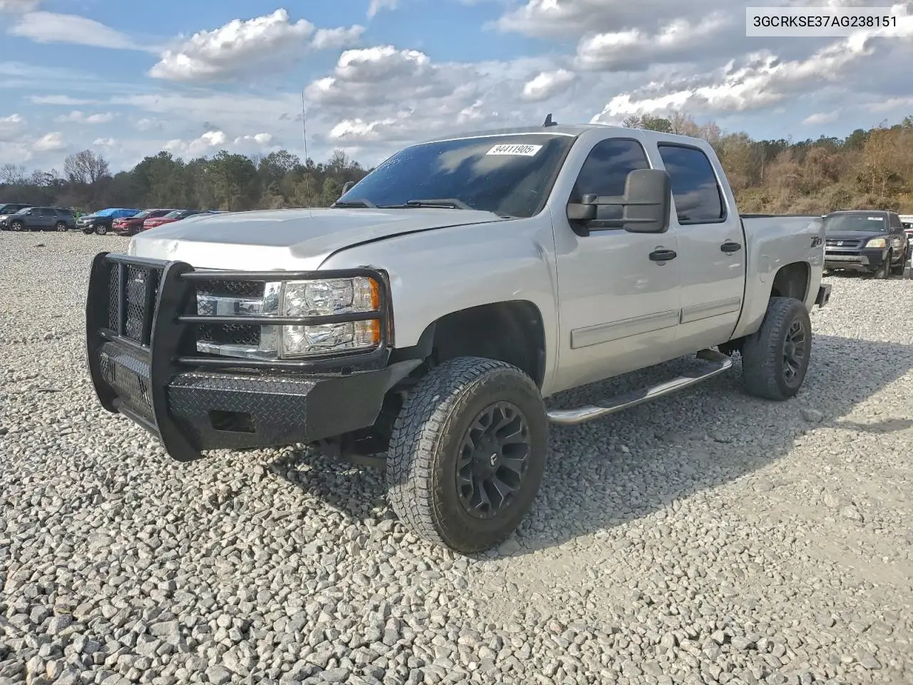 3GCRKSE37AG238151 2010 Chevrolet Silverado K1500 Lt