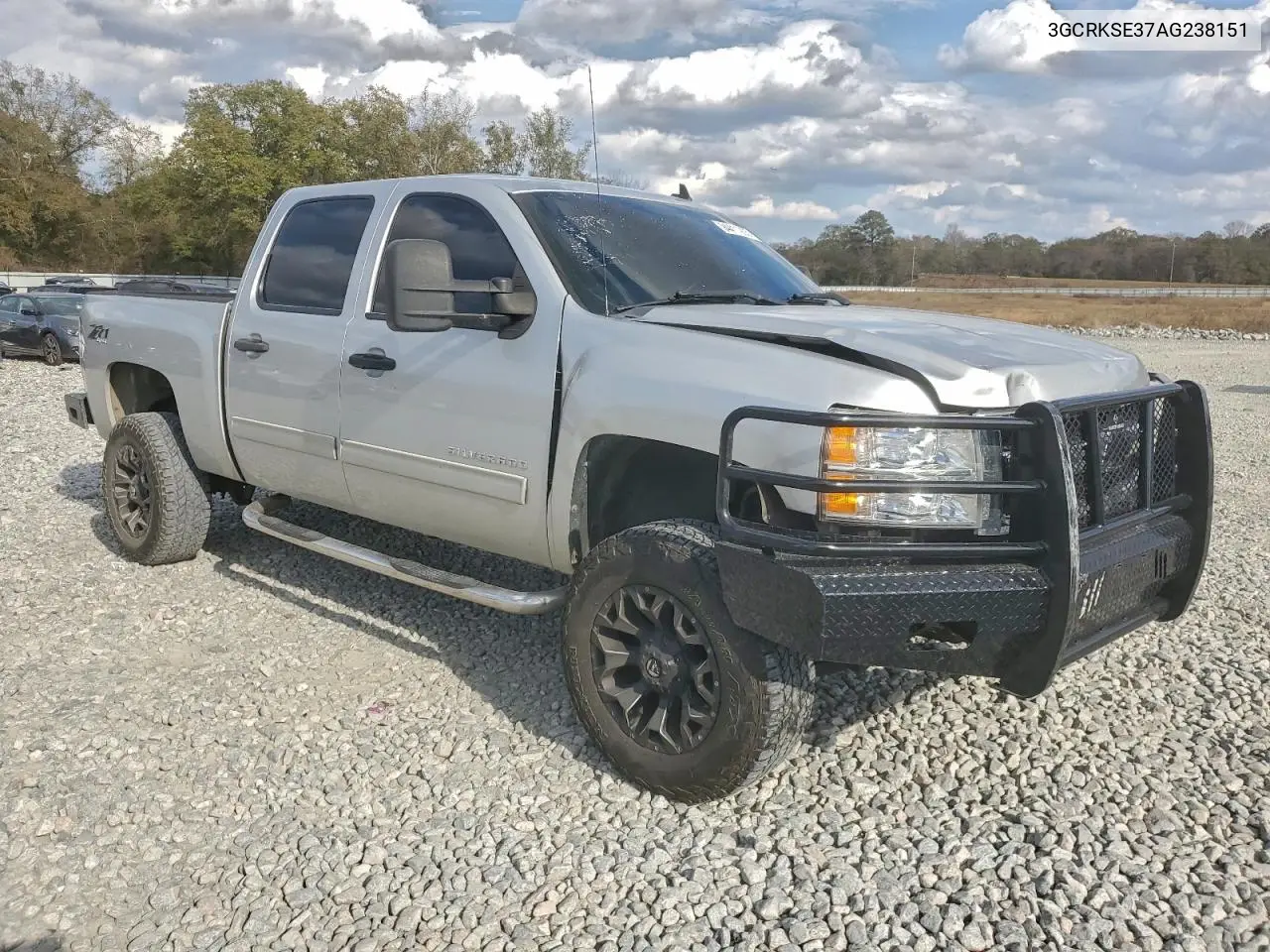 3GCRKSE37AG238151 2010 Chevrolet Silverado K1500 Lt