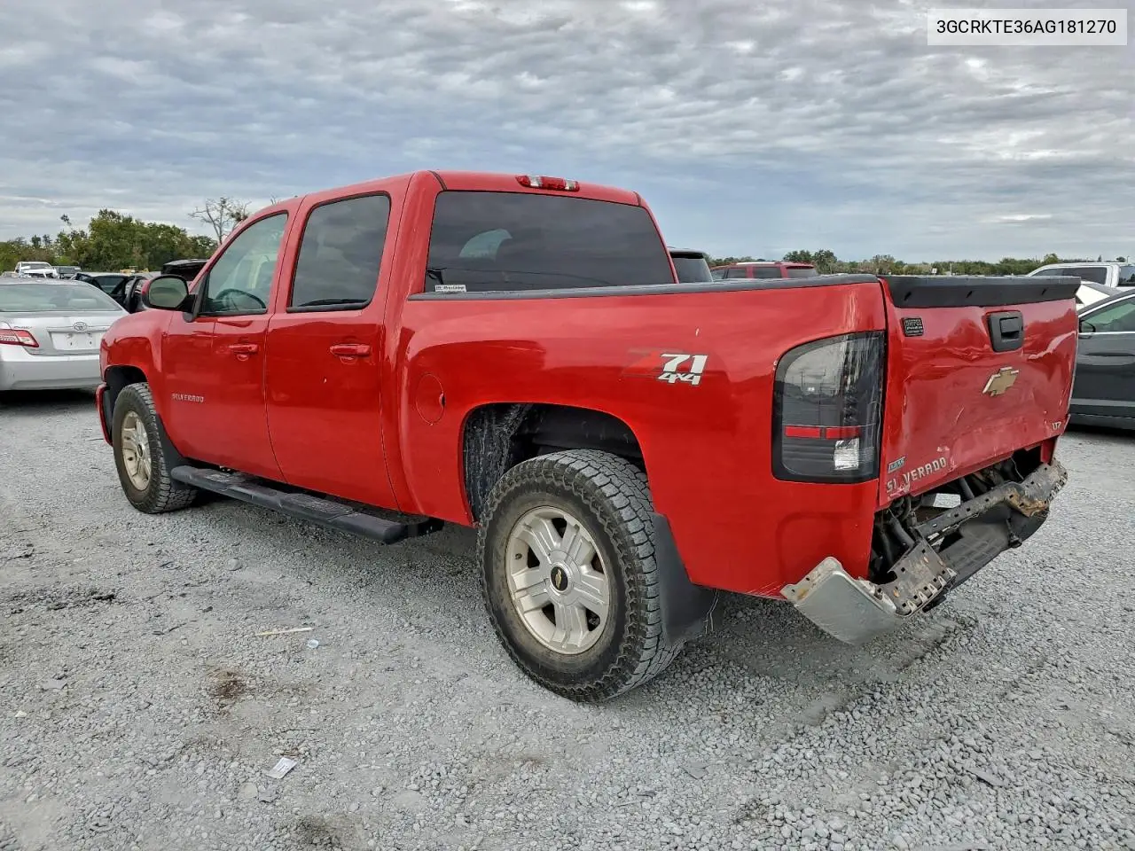3GCRKTE36AG181270 2010 Chevrolet Silverado K1500 Ltz