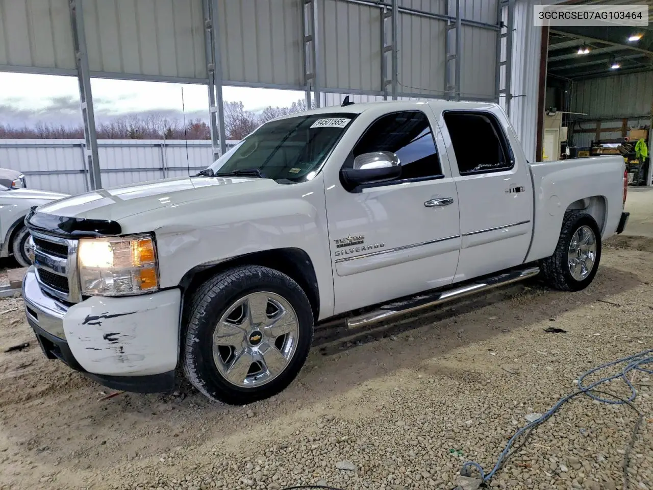 3GCRCSE07AG103464 2010 Chevrolet Silverado C1500 Lt