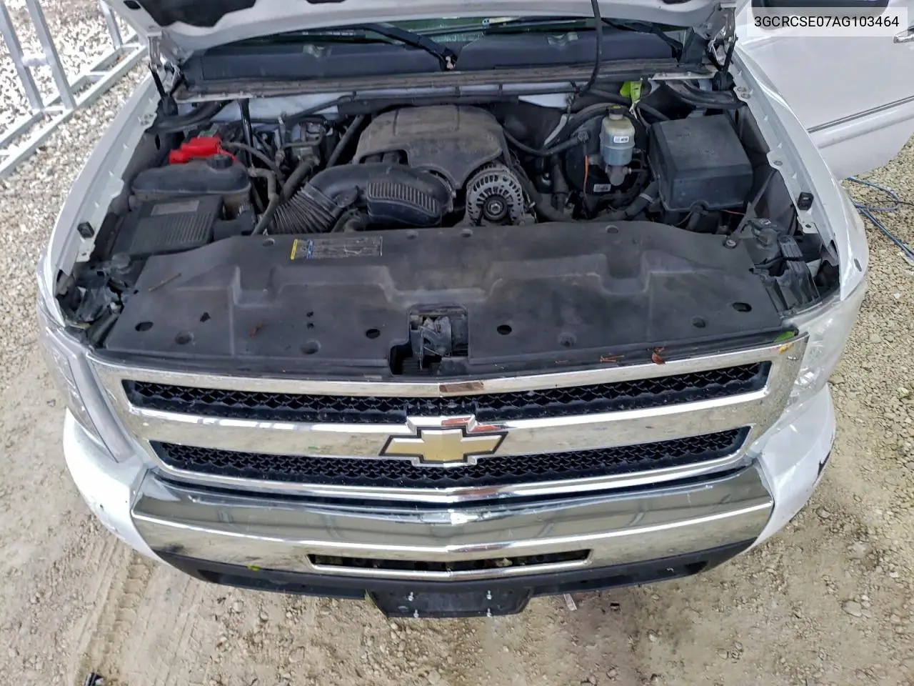 3GCRCSE07AG103464 2010 Chevrolet Silverado C1500 Lt