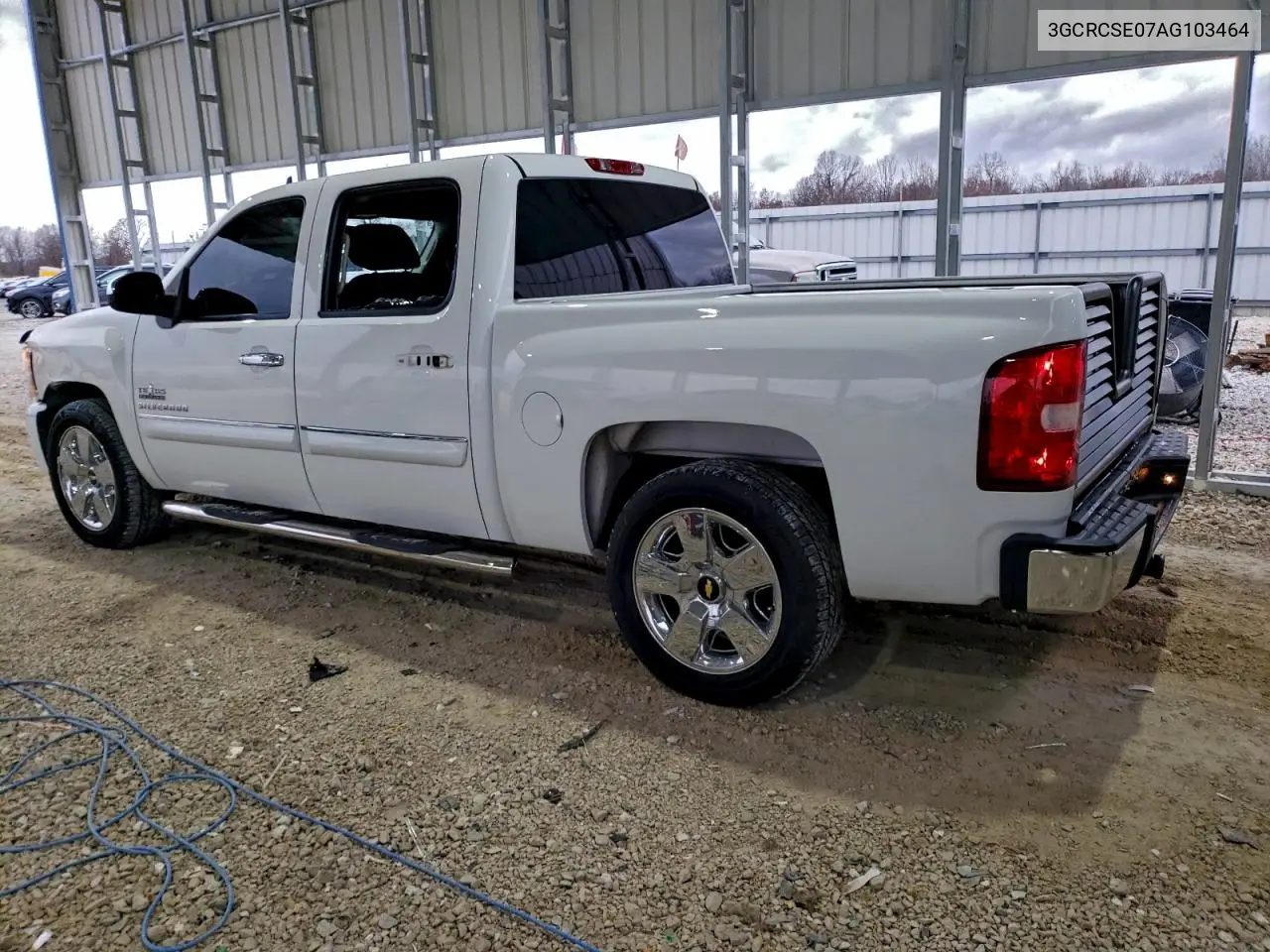 3GCRCSE07AG103464 2010 Chevrolet Silverado C1500 Lt