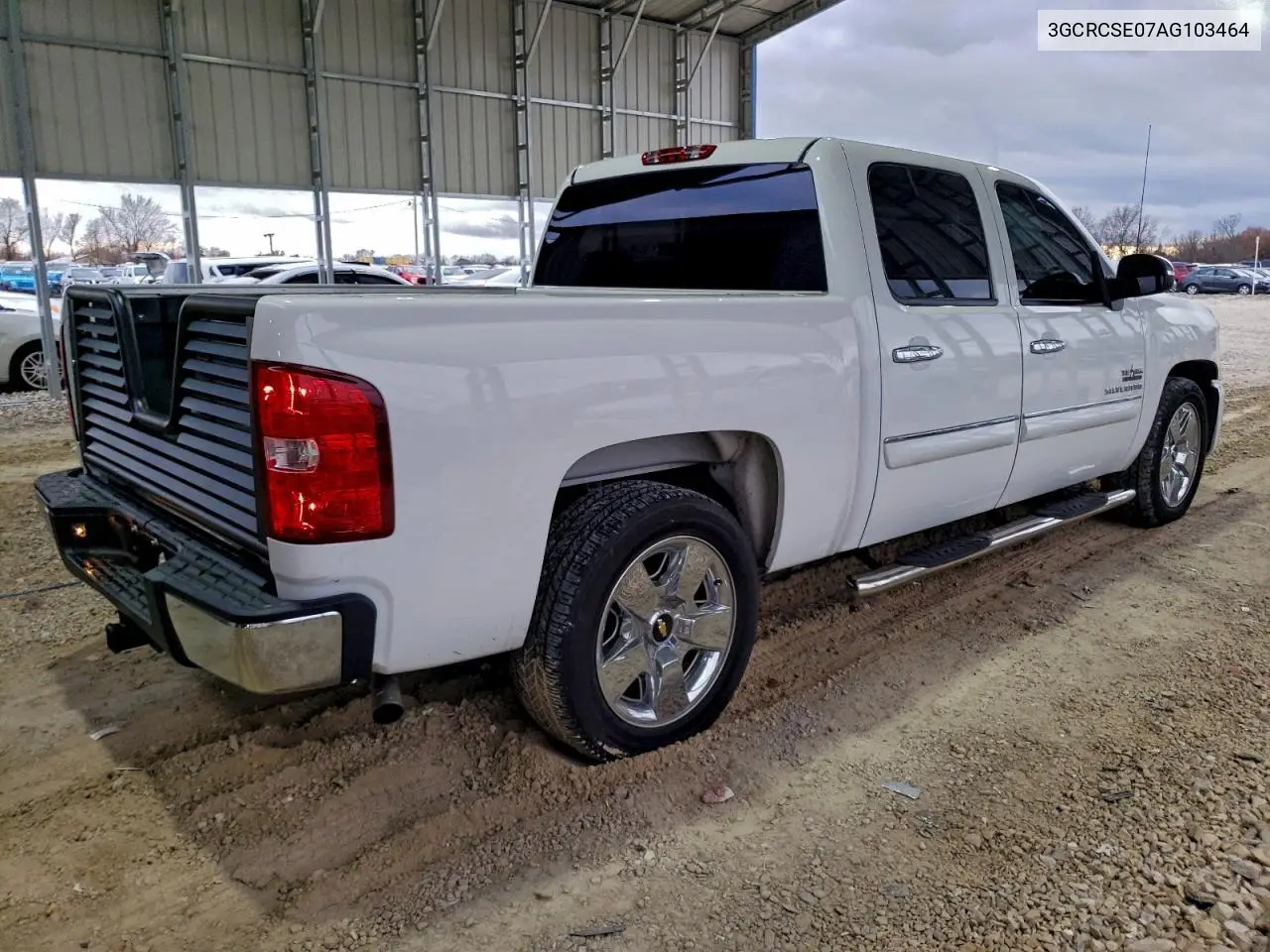 3GCRCSE07AG103464 2010 Chevrolet Silverado C1500 Lt