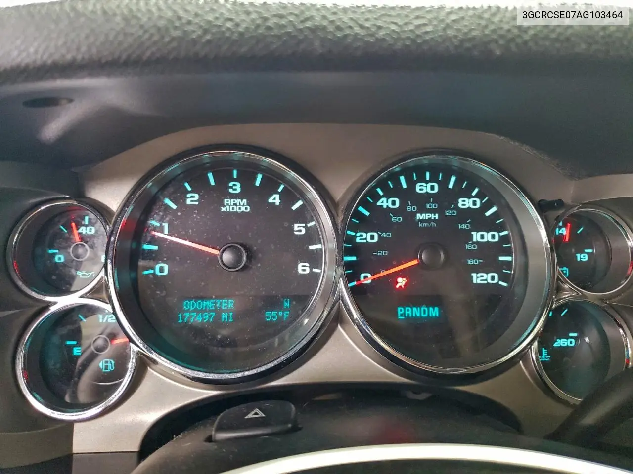 3GCRCSE07AG103464 2010 Chevrolet Silverado C1500 Lt