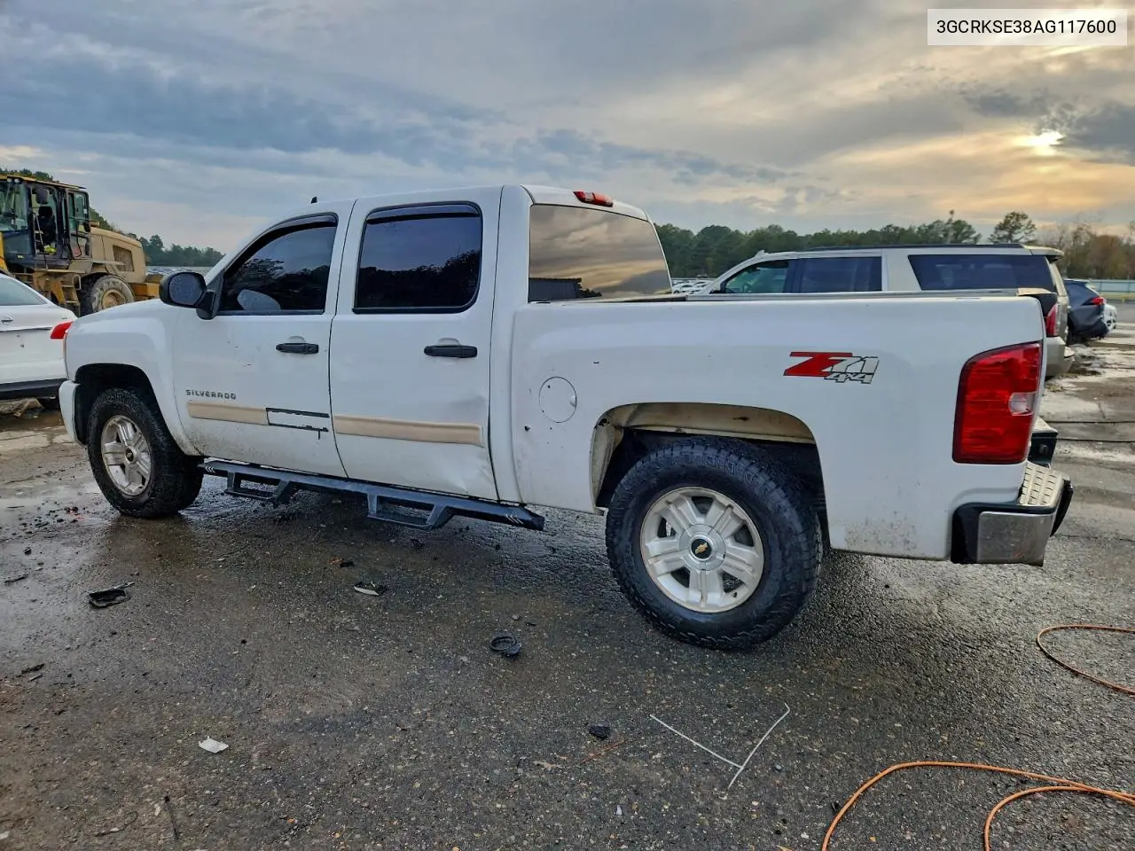 3GCRKSE38AG117600 2010 Chevrolet Silverado K1500 Lt