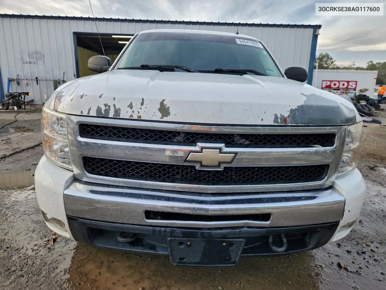 3GCRKSE38AG117600 2010 Chevrolet Silverado K1500 Lt