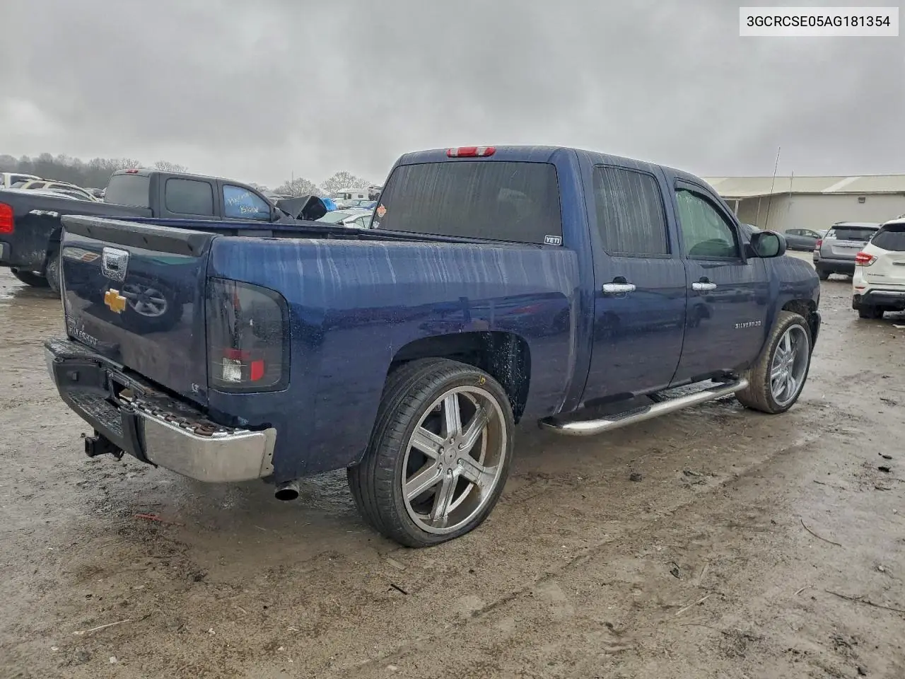 3GCRCSE05AG181354 2010 Chevrolet Silverado C1500 Lt