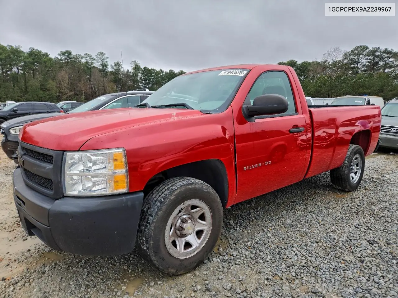 1GCPCPEX9AZ239967 2010 Chevrolet Silverado C1500