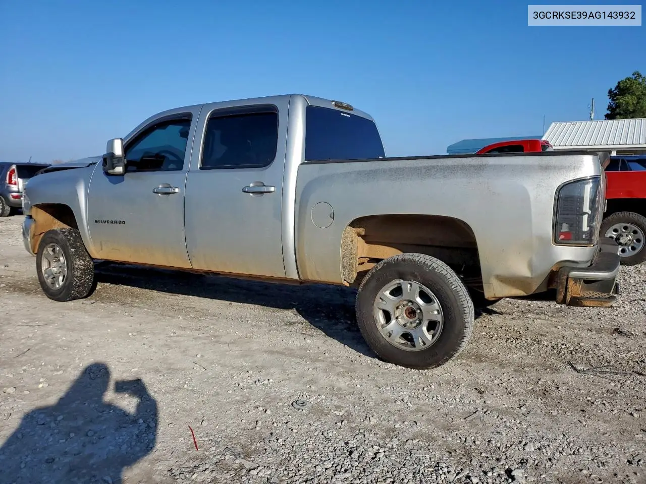 3GCRKSE39AG143932 2010 Chevrolet Silverado K1500 Lt