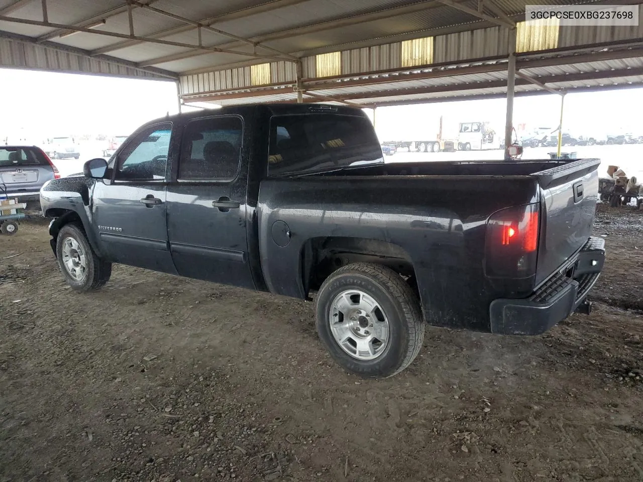 2011 Chevrolet Silverado C1500 Lt VIN: 3GCPCSE0XBG237698 Lot: 38309994