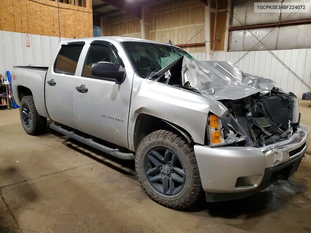 1GCPKSE34BF224072 2011 Chevrolet Silverado K1500 Lt