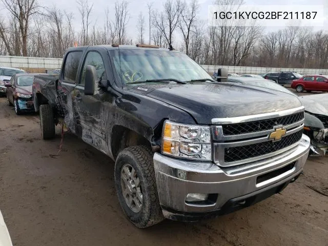 1GC1KYCG2BF211187 2011 Chevrolet Silverado K2500 Heavy Duty Ltz