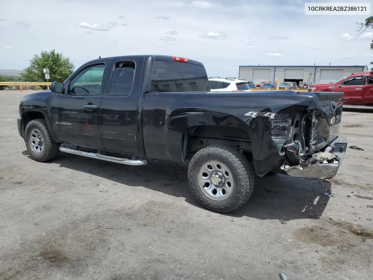 2011 Chevrolet Silverado K1500 Ls VIN: 1GCRKREA2BZ386121 Lot: 57260374