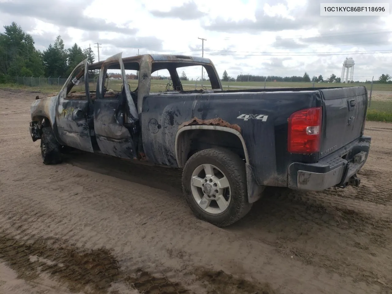 2011 Chevrolet Silverado K2500 Heavy Duty Ltz VIN: 1GC1KYC86BF118696 Lot: 64945004